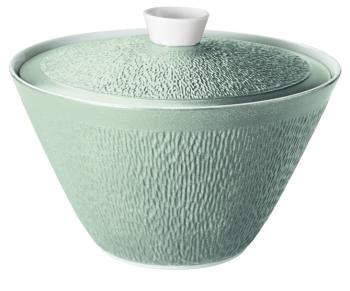 Soup tureen turquoise - Raynaud